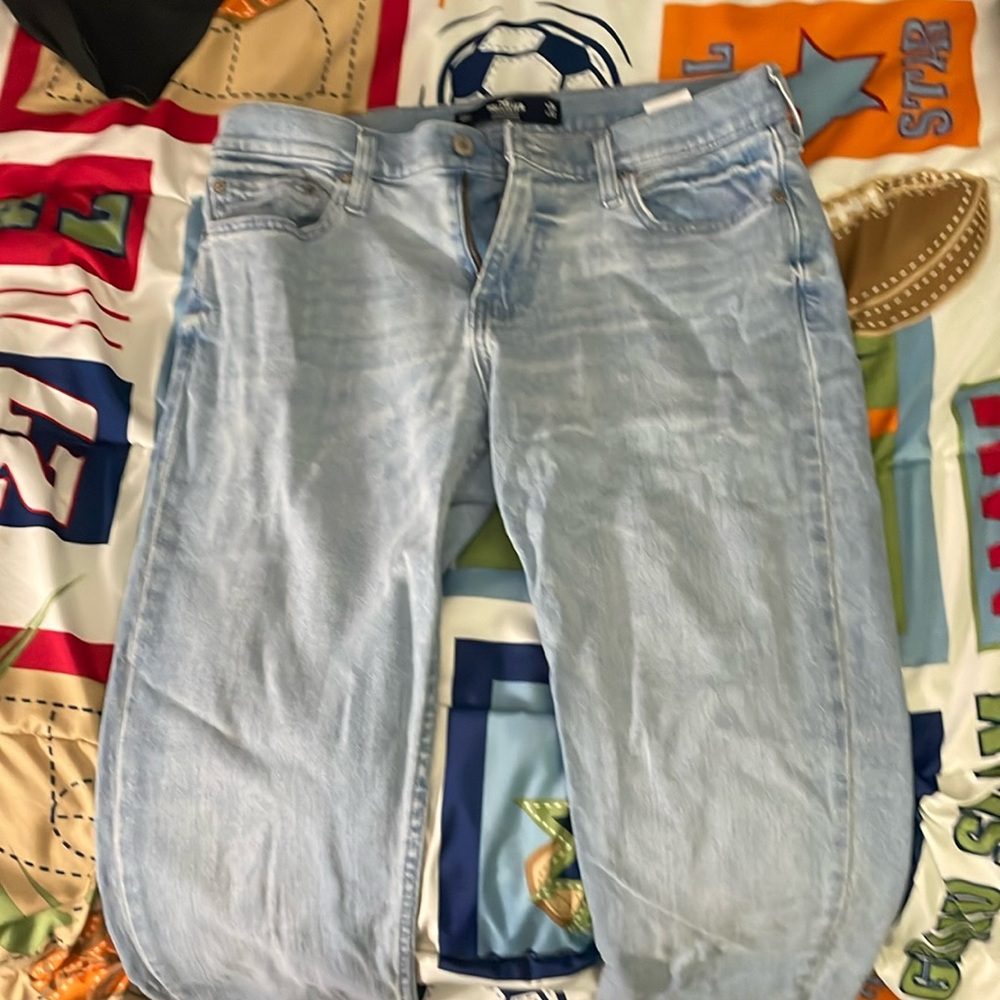 Hollister light blue jeans
